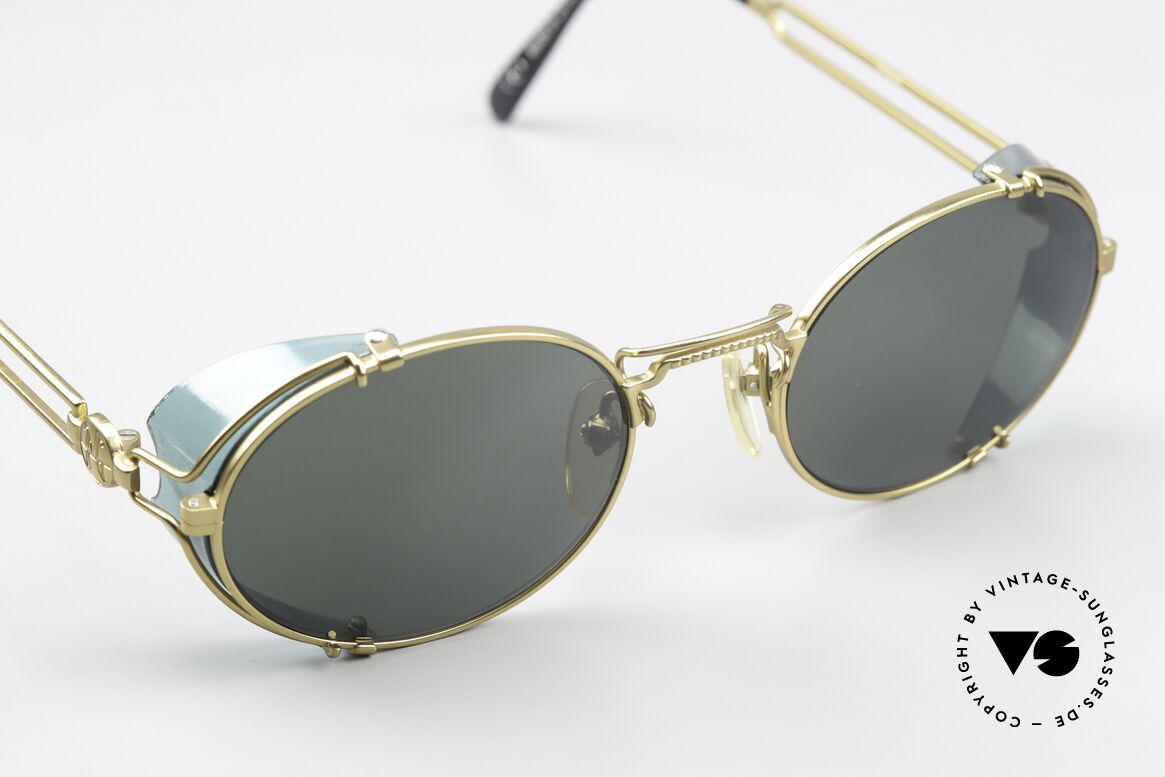 Jean Paul Gaultier 58-6105 Terminator Steampunk Brille, passend dazu trug Sarah Connor eine MATSUDA Brille, Passend für Herren und Damen