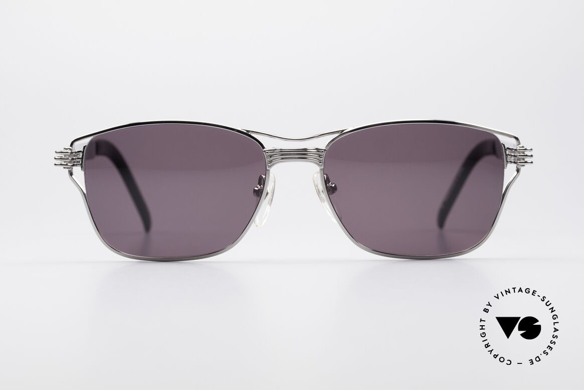 Jean Paul Gaultier 56-4173 Markante Eckige Sonnenbrille, eckige, markante Gaultier Designersonnenbrille, Passend für Herren