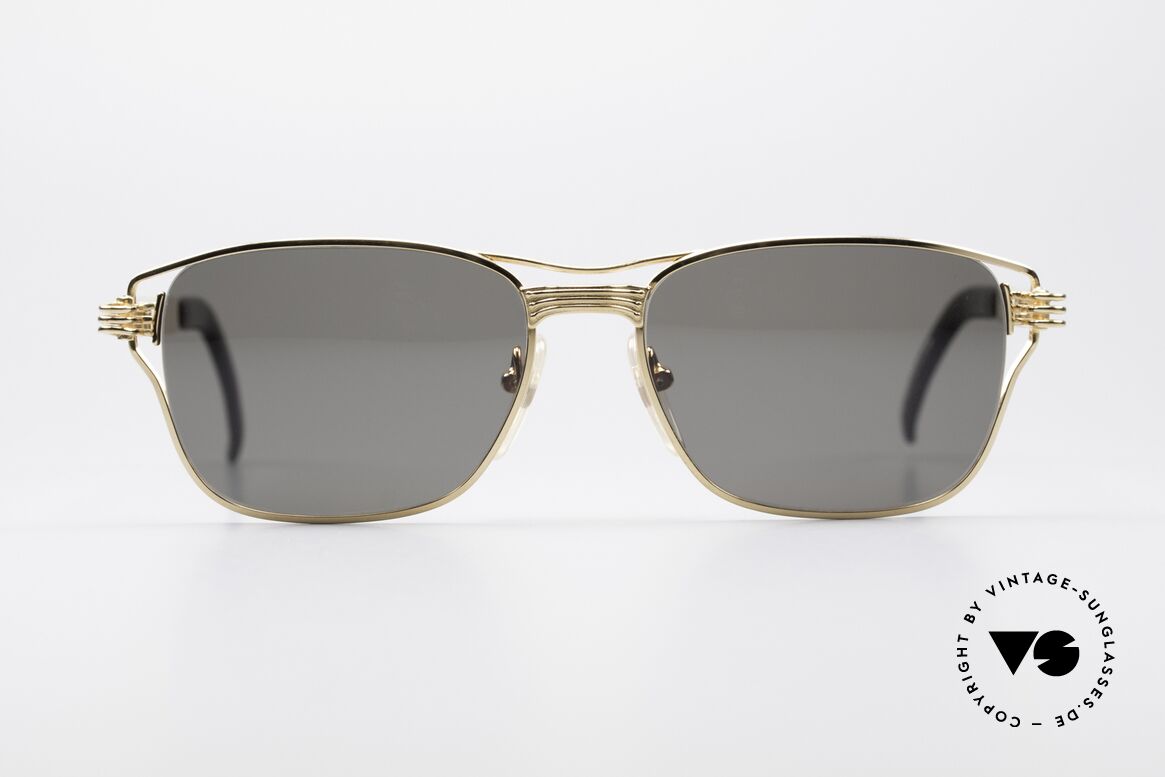 Jean Paul Gaultier 56-4173 Eckige Designer Sonnenbrille, eckige, markante Gaultier Designersonnenbrille, Passend für Herren