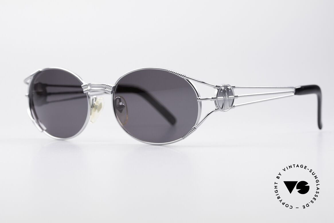Jean Paul Gaultier 58-5106 Ovale Steampunk JPG Brille, heutzutage oft als "STEAMPUNK-Brille" bezeichnet, Passend für Herren und Damen