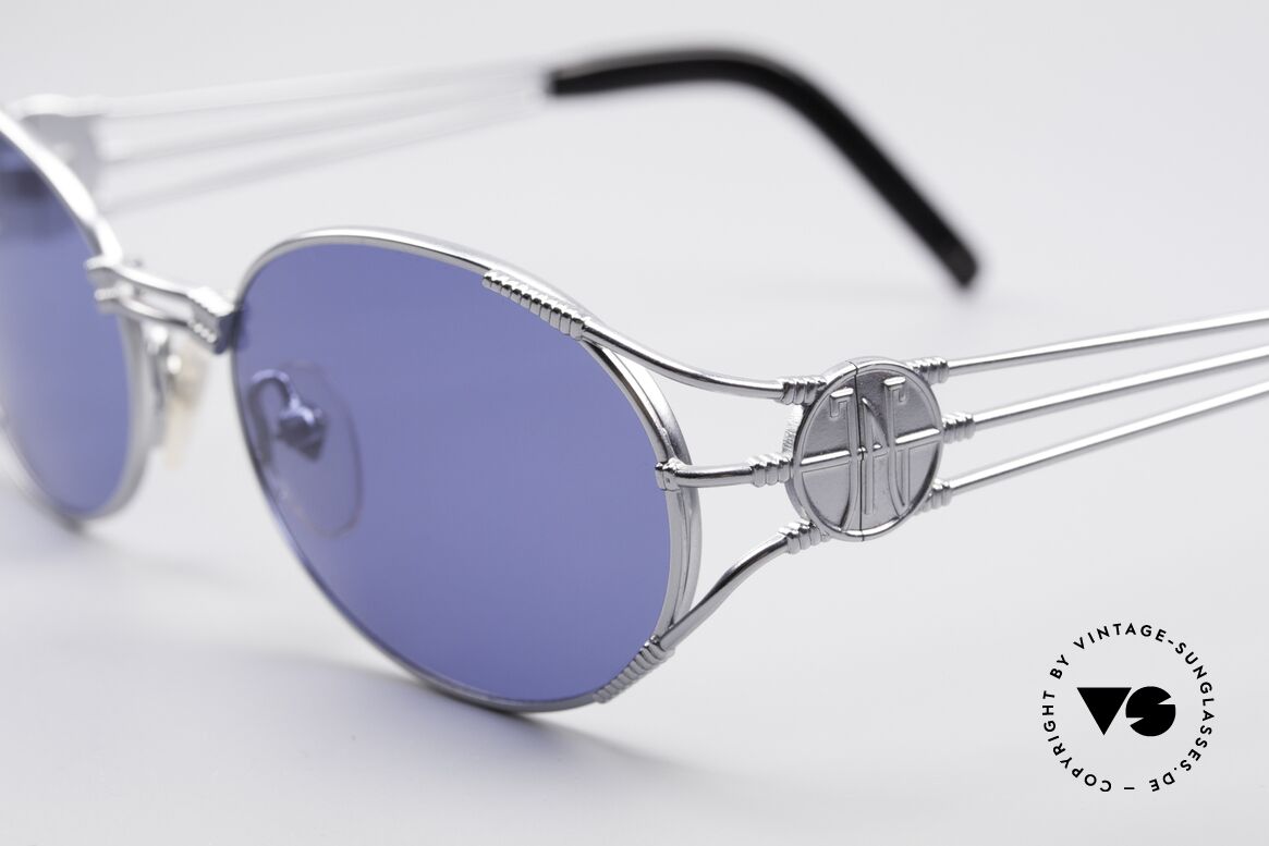 Jean Paul Gaultier 58-5106 Ovale JPG Steampunk Brille, absolute vintage Rarität in fühlbarem Top-Zustand, Passend für Herren und Damen