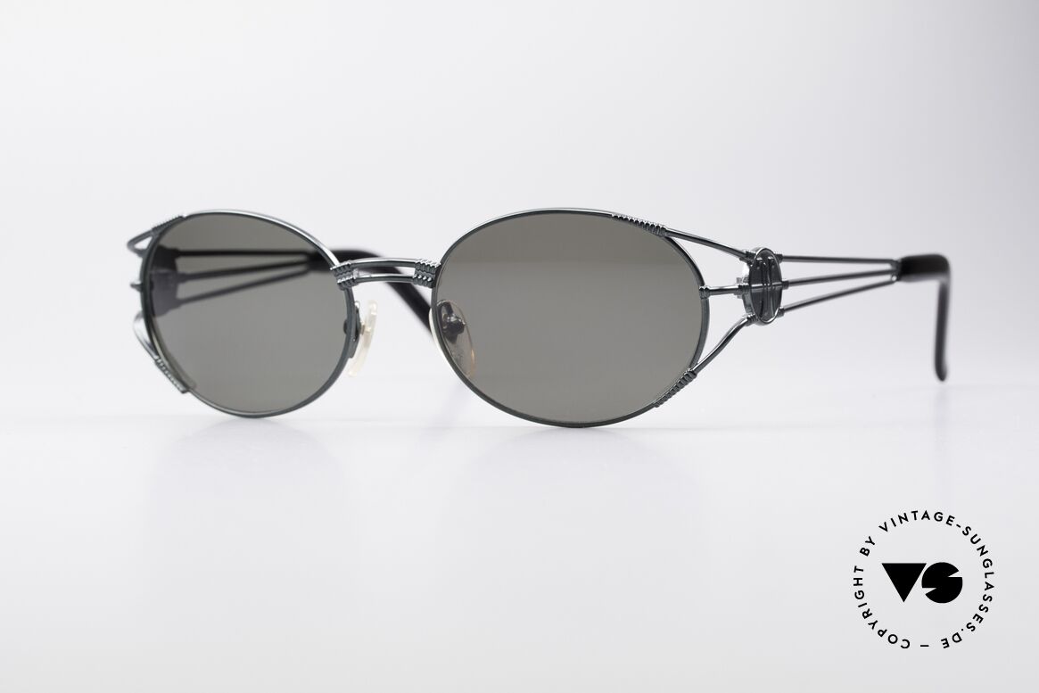 Jean Paul Gaultier 58-5106 Vintage Brille Steampunk, hochwertiges & kreatives Jean Paul Gaultier Design, Passend für Herren und Damen