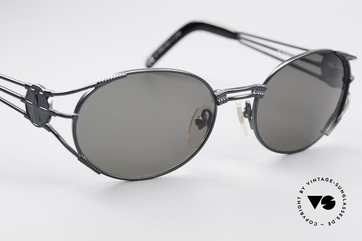 Jean Paul Gaultier 58-5106 Vintage Brille Steampunk, ungetragen (wie alle unsere Gaultier Sonnenbrillen), Passend für Herren und Damen