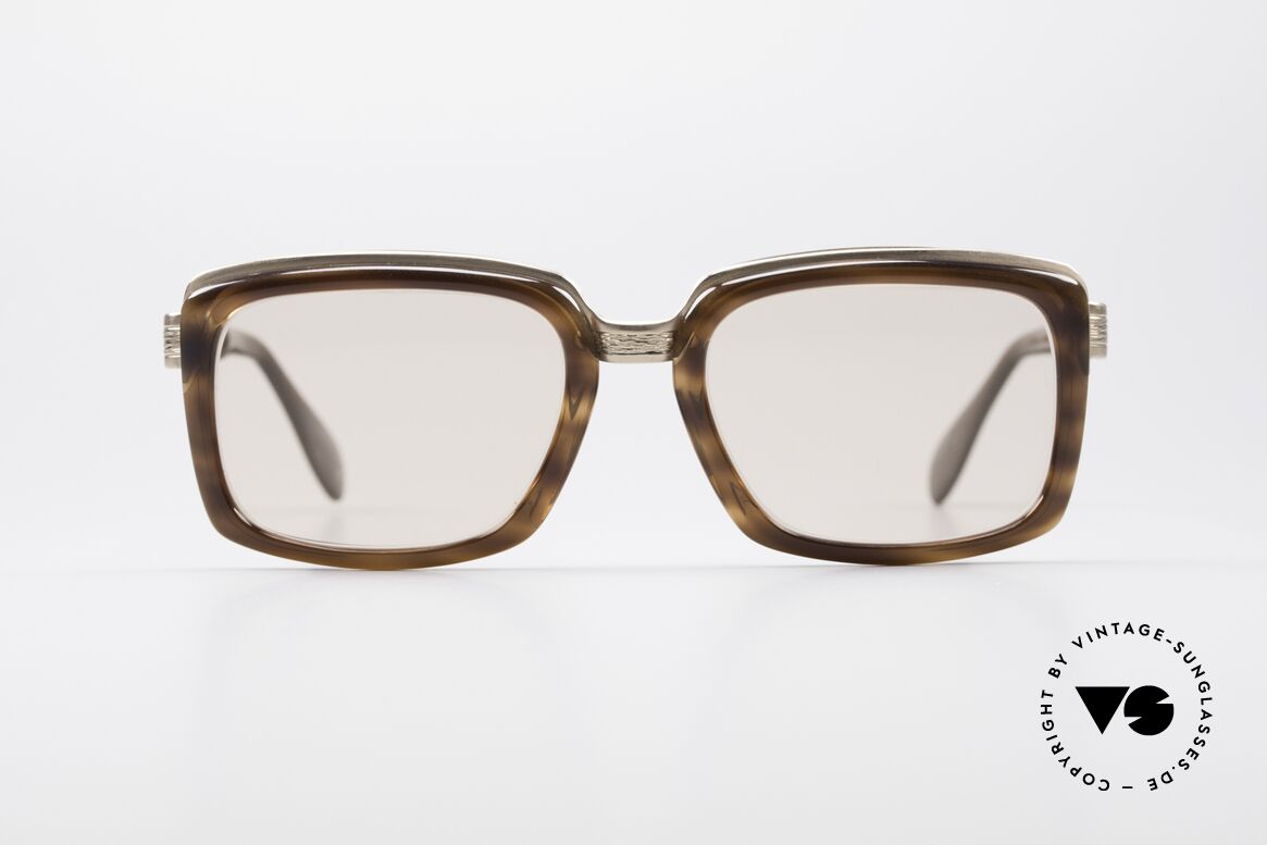 Metzler 6530 Vintage Golddoublé Fassung, antike Metzler Brille aus den 60er Jahren, Gold-Filled!, Passend für Herren