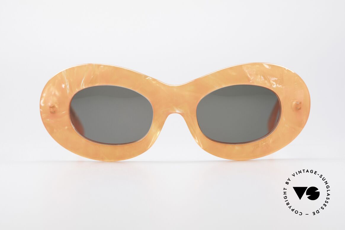 Alain Mikli 4101 / 596 Jackie O Damen Sonnenbrille, französisches Sonnenbrillen-Design von Alain Mikli, Passend für Damen