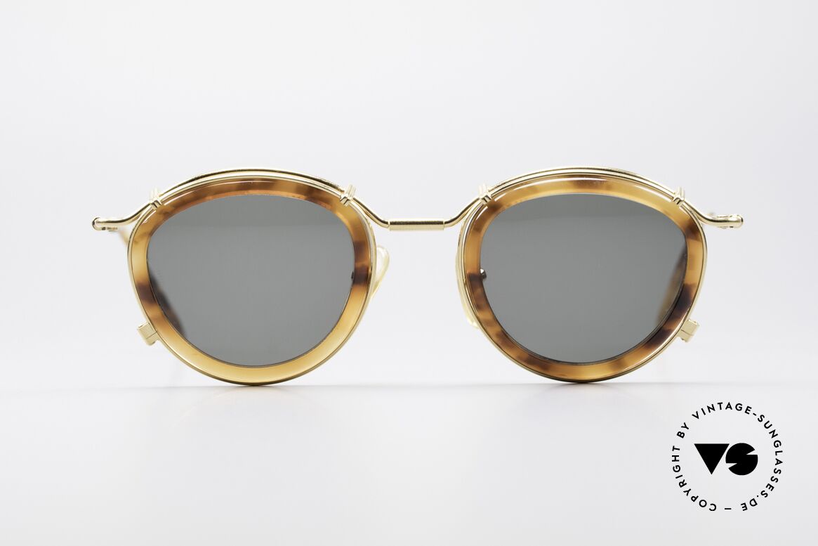 Jean Paul Gaultier 56-2271 Steampunk Designer Brille, vintage 1990er Jean Paul Gaultier Kult-Sonnenbrille, Passend für Herren und Damen