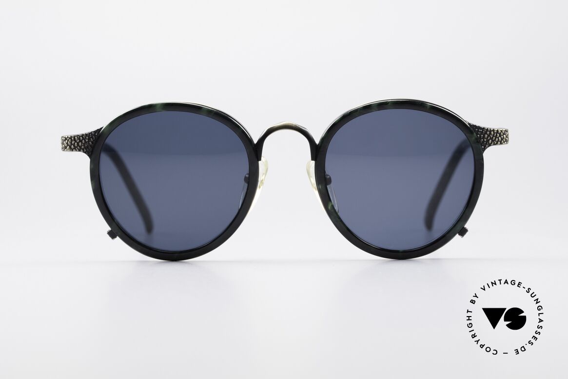 Jean Paul Gaultier 56-9273 Designer Panto Sonnenbrille, 90er Jahre Jean Paul Gaultier Designersonnenbrille, Passend für Herren und Damen