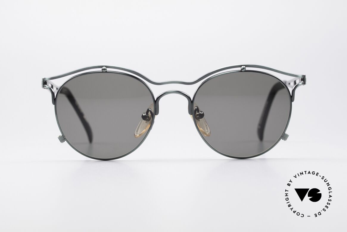 Jean Paul Gaultier 56-2174 Panto Stil 90er Sonnenbrille, zeitlose Gaultier Designersonnenbrille aus den 90ern, Passend für Herren und Damen Jean Paul Gaultier 56-2174 Panto Stil 90er Sonnenbrille, zeitlose Gaultier Designersonnenbrille aus den 90ern, Passend für Herren und Damen