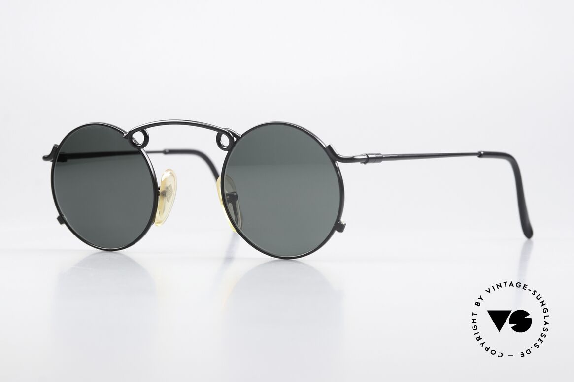 Jean Paul Gaultier 56-1178 Kunstvolle Brille Panto Stil, feiner, schwungvoller Rahmen mit markanter Brücke, Passend für Herren und Damen
