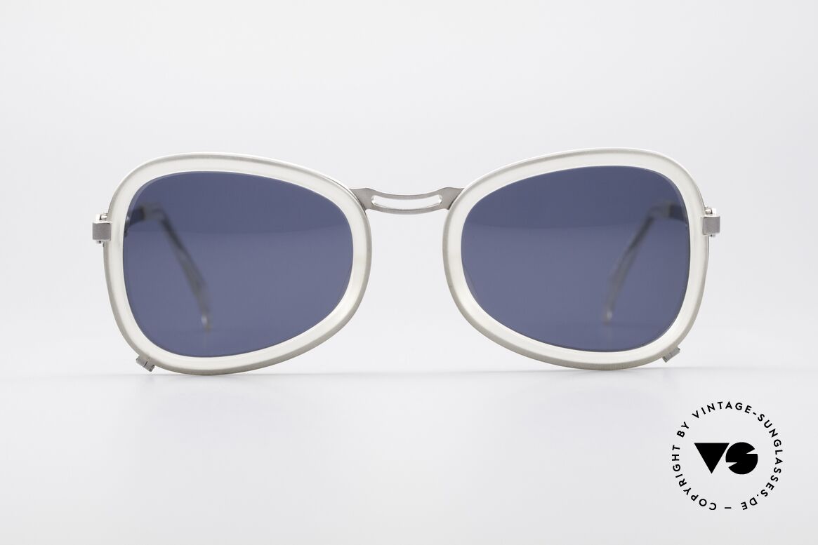 Jean Paul Gaultier 56-1271 90er Steampunk Sonnenbrille, absolute Top-Qualität der Materialien & Verarbeitung, Passend für Herren und Damen