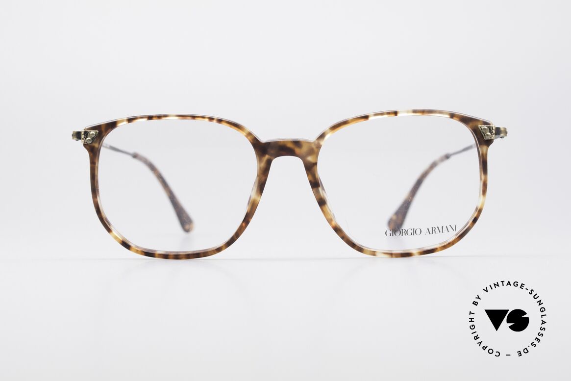 Giorgio Armani 335 Echte Vintage Unisex Brille, klassisch, zeitlos, elegant = charakteristisch für GA, Passend für Herren und Damen