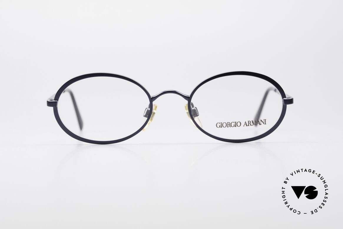 Giorgio Armani 277 Ovale Vintage Brille 90er, ovale vintage Brillenfassung vom GIORGIO ARMANI, Passend für Herren und Damen