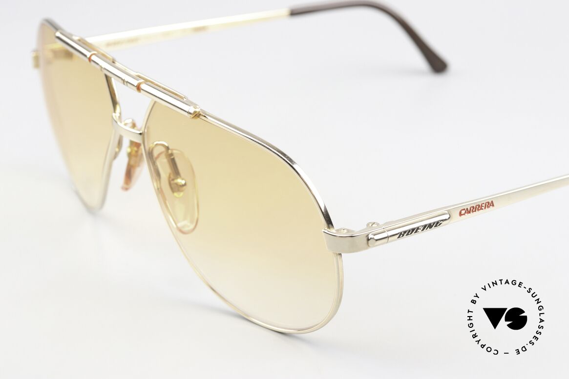 Boeing 5732 High Tech 80er Piloten Brille, 58/12 Gr. 'small' in den 80ern = medium Gr. heute, Passend für Herren und Damen