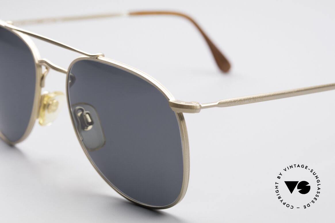 Giorgio Armani 149 Kleine Aviator Sonnenbrille, 122mm Breite = SMALL (auch für Damen passend), Passend für Herren und Damen