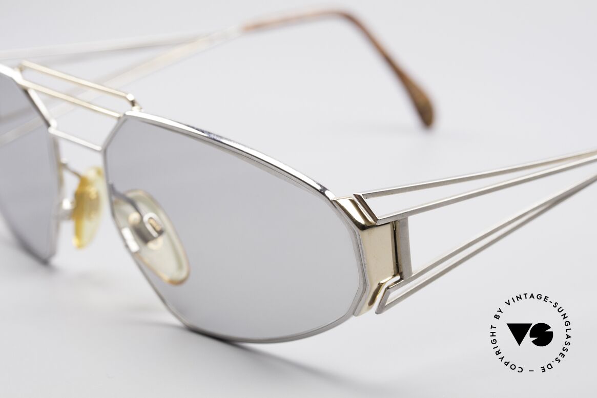 Zollitsch Trapez Geometrische Designerbrille, ungetragen (wie alle unsere vintage Zollitsch Modelle), Passend für Herren