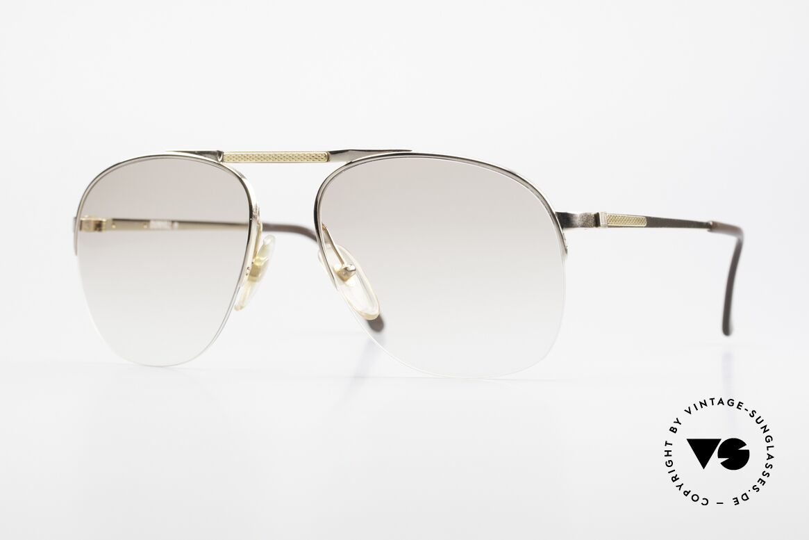 Dunhill 6022 80er Gentleman Nylor Brille, die 80er Jahre Dunhill Kollektion = ein Inbegriff von Stil, Passend für Herren