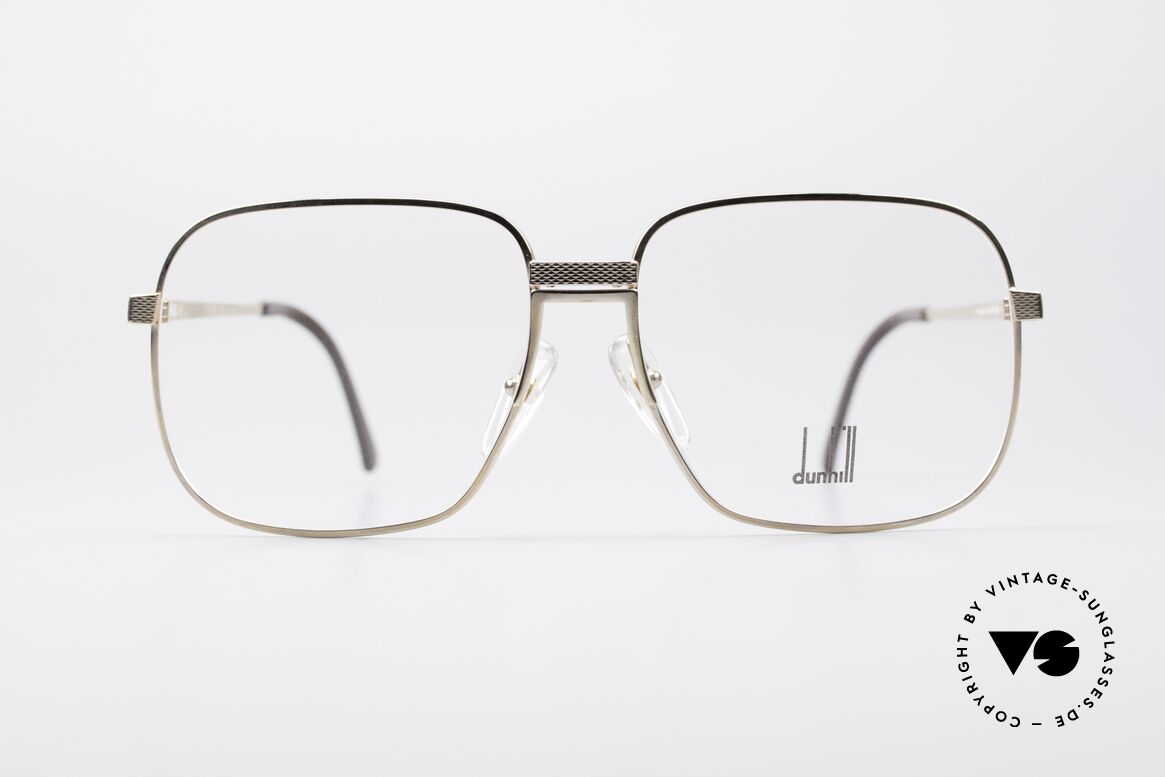 Dunhill 6090 Vergoldete 90er Herrenbrille, vintage A. Dunhill Gentleman-Brillenfassung v. 1990, Passend für Herren