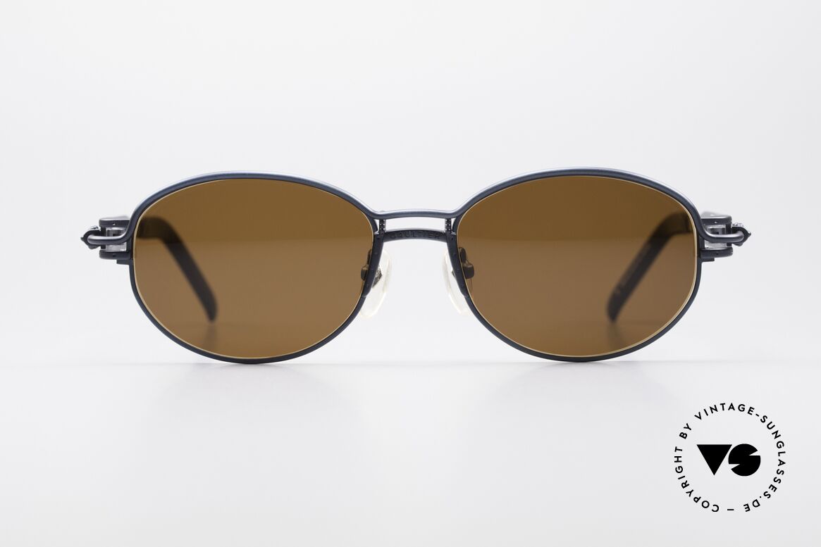 Jean Paul Gaultier 56-5108 Steampunk 90er Sonnenbrille, edle Jean Paul GAULTIER 90er Designer-Sonnenbrille, Passend für Herren und Damen