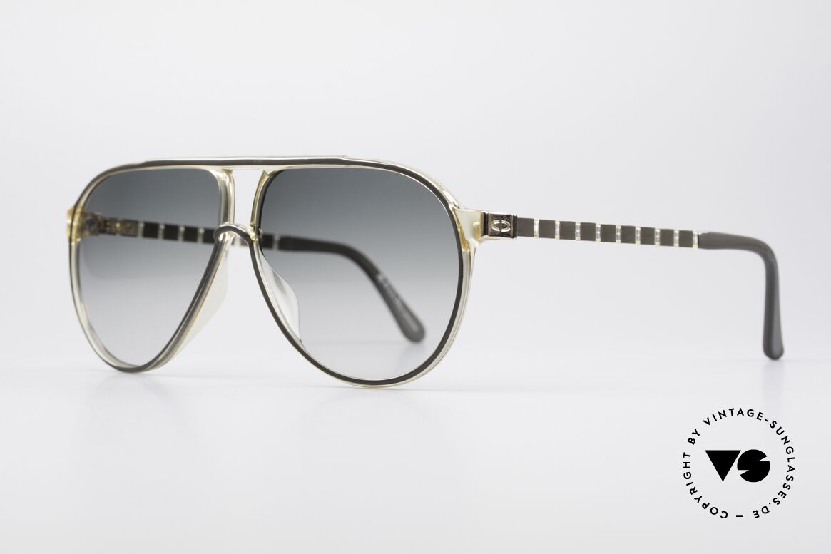 Christian Dior 2469 80er Monsieur Sonnenbrille, höchster Tragekomfort (flexible Flexidée Bügel), Passend für Herren