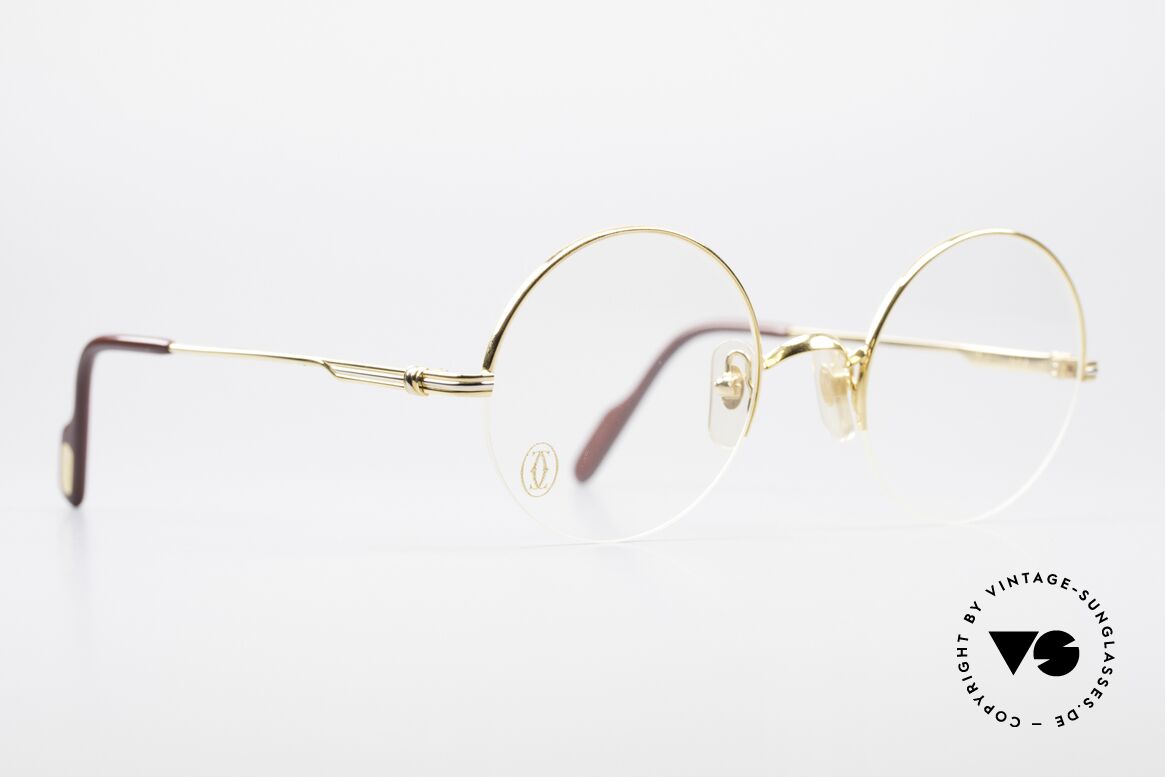 Cartier Mayfair - S Runde Luxusbrille Damen Herren, teures Original in scheinbar zeitlosem Design, Passend für Herren und Damen Cartier Mayfair - S Runde Luxusbrille Damen Herren, teures Original in scheinbar zeitlosem Design, Passend für Herren und Damen