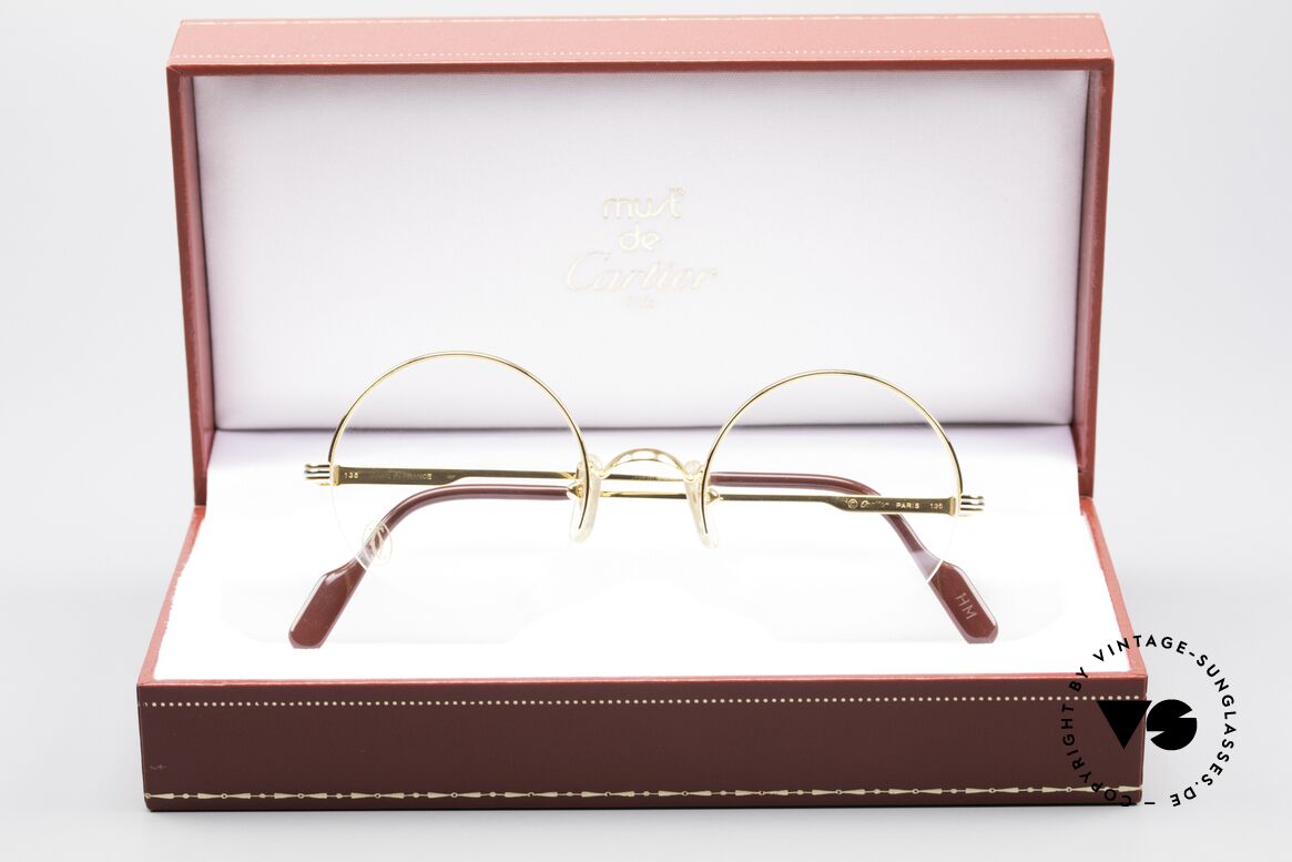 Cartier Mayfair - S Runde Luxusbrille Damen Herren, inkl. original Cartier Box, Etui und Zertifikaten, Passend für Herren und Damen Cartier Mayfair - S Runde Luxusbrille Damen Herren, inkl. original Cartier Box, Etui und Zertifikaten, Passend für Herren und Damen