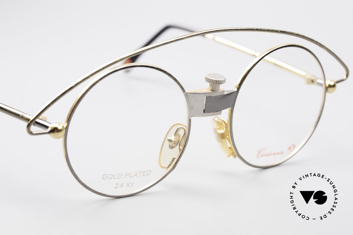 Casanova MTC 3 Limitierte Kunstbrille 90er, eine ca. 25 Jahre alte, ungetragene vintage Rarität, Passend für Herren und Damen