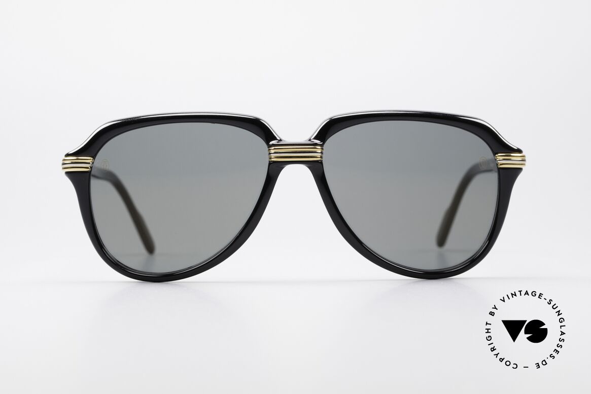Cartier Vitesse - M Luxus Pilotensonnenbrille, edle & massive Cartier vintage Sonnenbrille von 1991, Passend für Herren