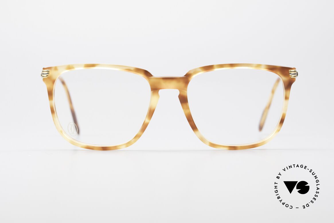 Cartier Reflet 90er Luxus Brillenfassung, elegante Cartier Designerbrille in Größe 54°18,135, Passend für Herren und Damen