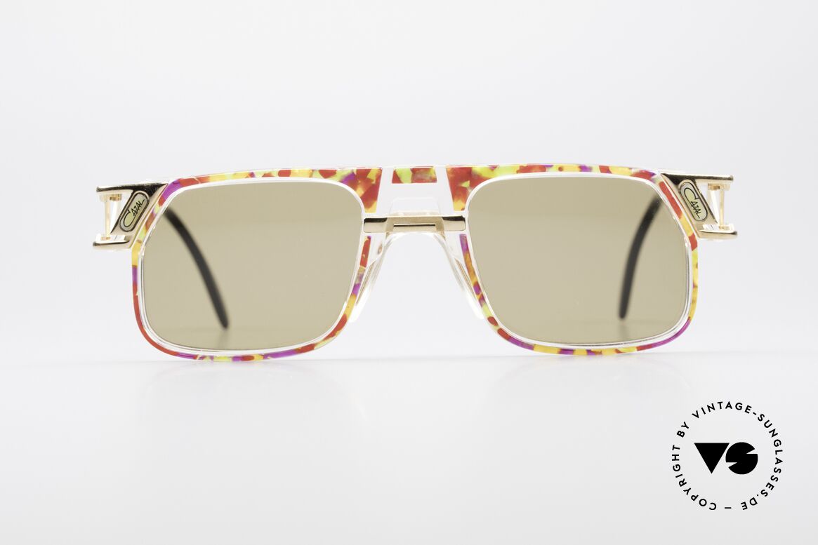 Cazal 876 90er Designer Sonnenbrille, flippige Cazal Designer-Sonnenbrille der frühen 1990er, Passend für Herren und Damen