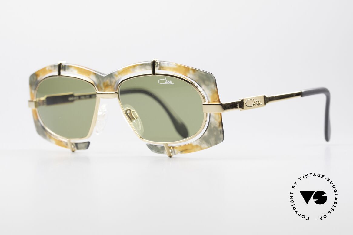Cazal 872 Haute Couture Sonnenbrille, pompöse Haute Couture Brille - charakteristisch Cazal, Passend für Herren und Damen