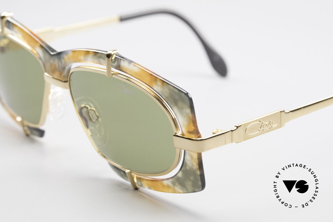 Cazal 872 Haute Couture Sonnenbrille, daher eine entsprechend beliebte HipHop-Sonnenbrille, Passend für Herren und Damen