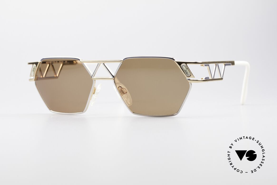 Cazal 960 90er Designer Sonnenbrille, kantige Cazal Designersonnenbrille von circa 1994, Passend für Herren und Damen