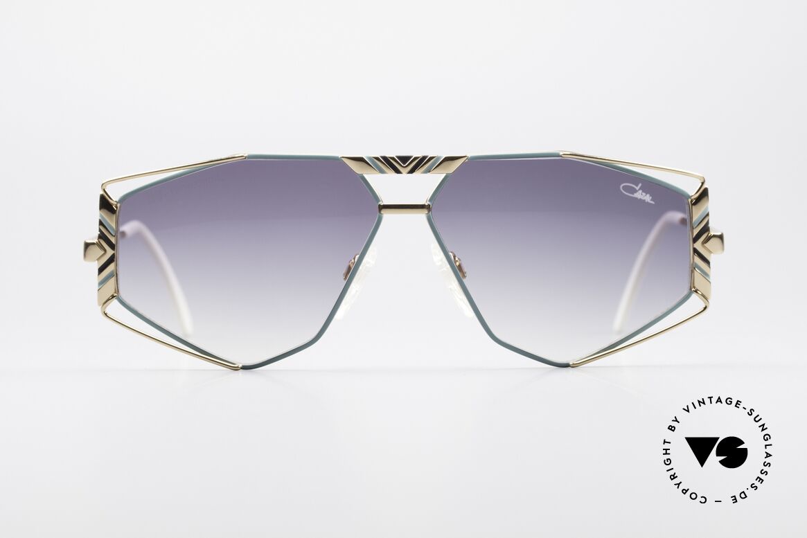 Cazal 956 Cari Zalloni Designer Brille, künstlerische Cazal Sonnenbrille von ca. 1989/90, Passend für Herren und Damen