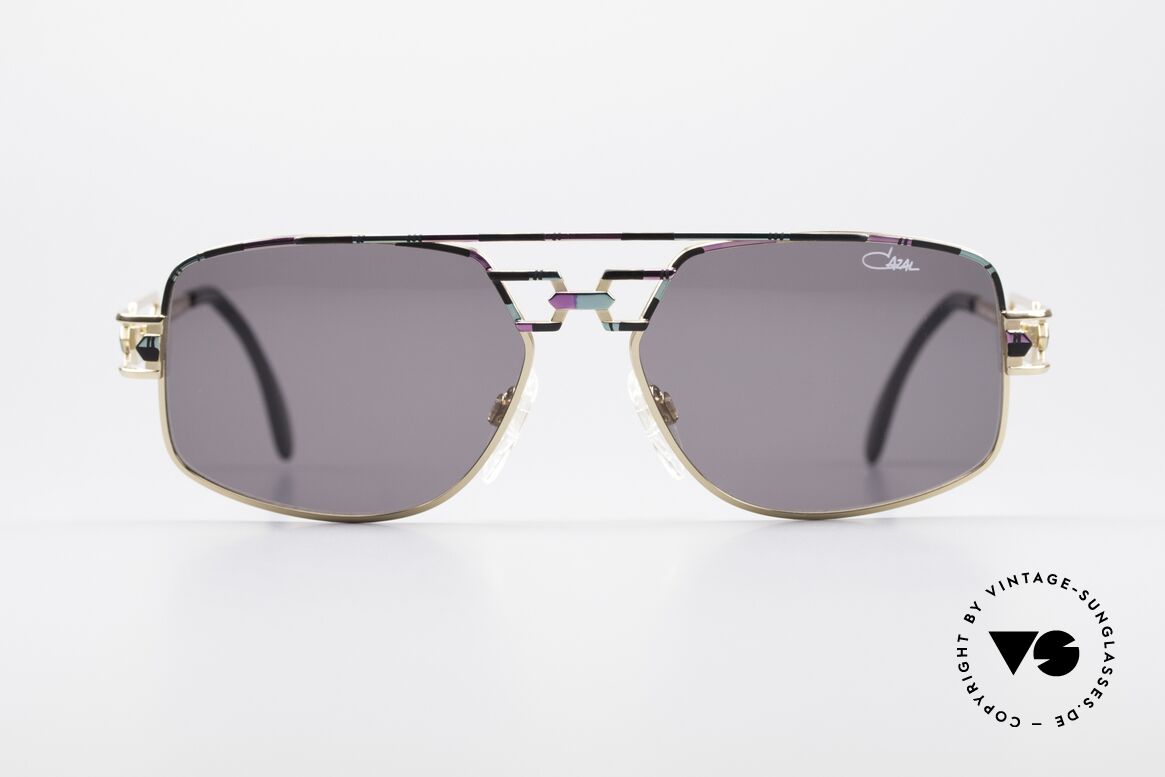 Cazal 972 No Retro Brille True Vintage, 90er Cazal Original Designer-Sonnenbrille; echt vintage!, Passend für Herren und Damen