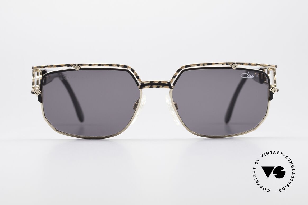 Cazal 979 Vintage Damen Sonnenbrille, edle DESIGNER-Sonnenbrille aus dem Hause CAZAL, Passend für Damen