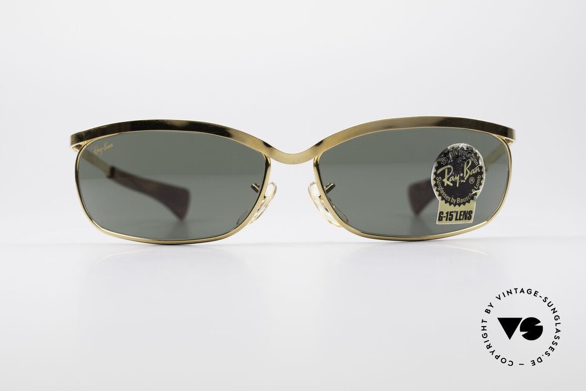 Ray Ban Olympian VI Deluxe B&L USA Vintage Brille, Deluxe Modell aus der berühmten Olympian Serie, Passend für Herren