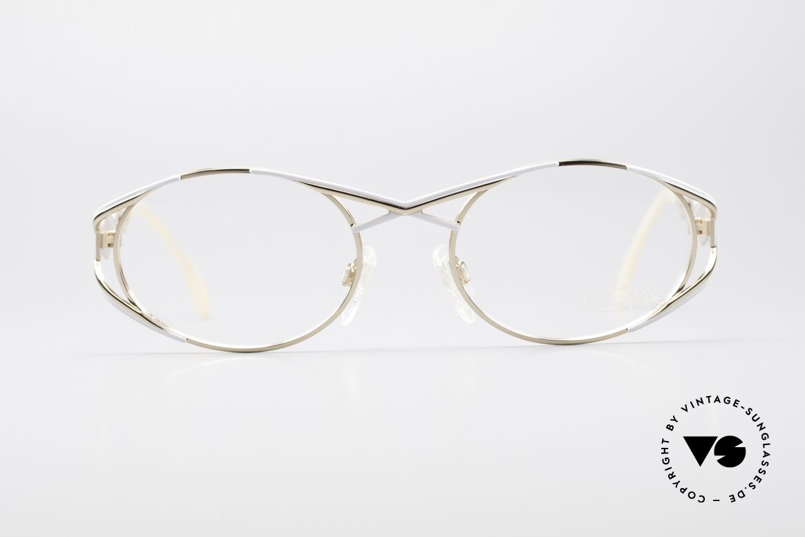 Cazal 977 90er Designerbrille Damen, luxuriöses Cazal Brillengestell aus den 1990ern, Passend für Damen