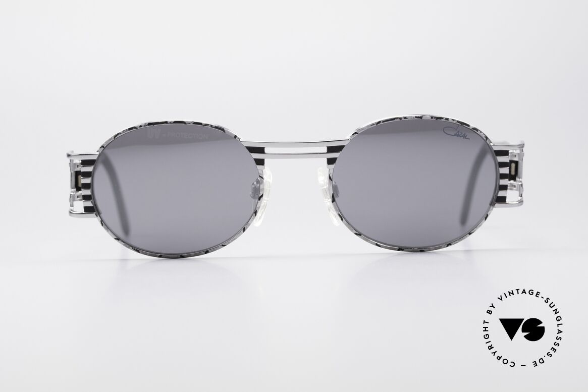 Cazal 976 Vintage Brille Oval Verspiegelt, markantes CAZAL vintage Design aus den 1990ern, Passend für Herren und Damen