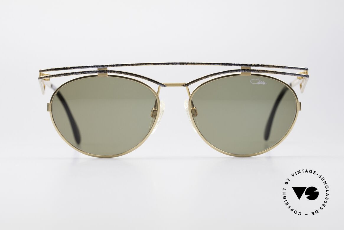 Cazal 970 Extravagante Brille Damen, poppige Cazal Kult-DesignerSonnenbrille von 1997, Passend für Damen