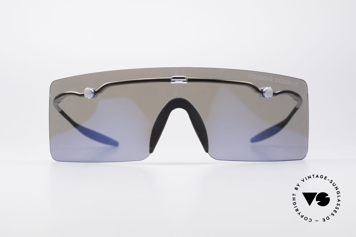Porsche 5693 F09 Vintage Faltsonnenbrille, Porsche Design by Carrera 5693 70 LARGE F 0.9 Brille, Passend für Herren