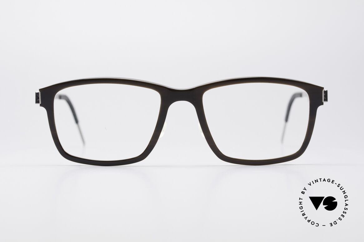 Lindberg 1802 Horn Echthorn Titanium Brille, LINDBERG Horn / Titan 1802 Brille in Größe 53-18, 145, Passend für Herren