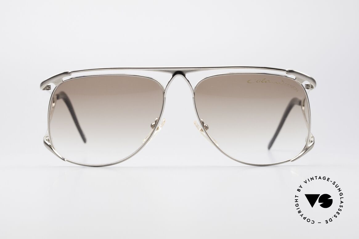 Colani 15-501 Rare 80er Designer Brille, sehr auffällige Luigi COLANI Sonnenbrille der 80er, Passend für Herren