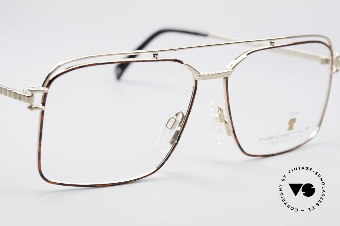 Neostyle Dynasty 424 - XL 80er Titan Herrenfassung, ungetragen (wie alle unsere  vintage Raritäten), Passend für Herren