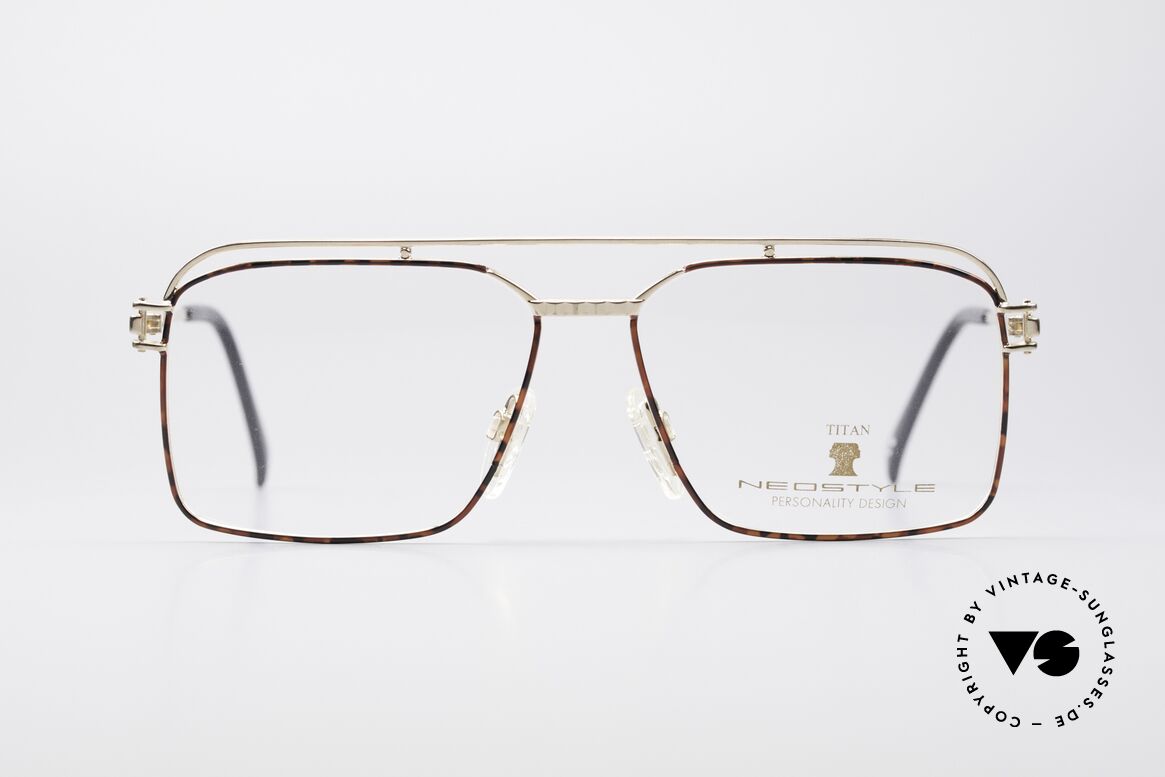 Neostyle Dynasty 424 - L 80er Titan Herrenfassung, sehr markante Neostyle Herrenbrille; Gr. LARGE, Passend für Herren