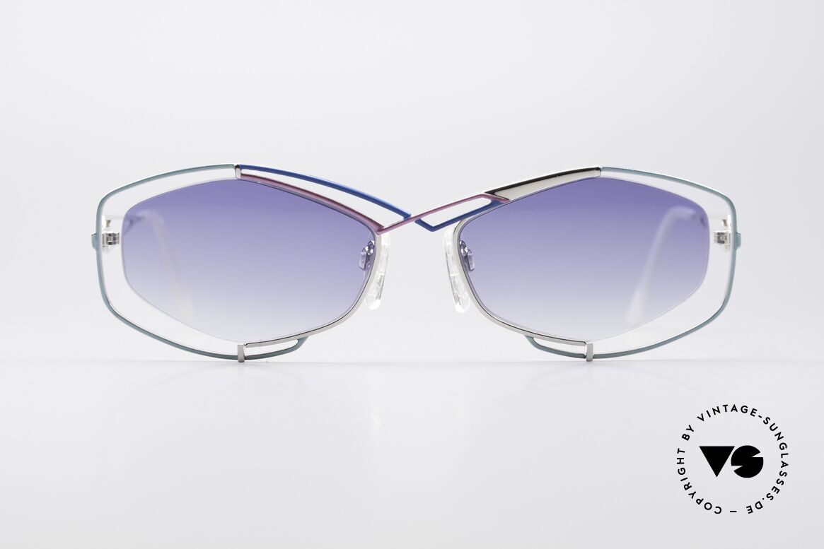 Neostyle Jet 223 Vintage Damen Sonnenbrille, zauberhafte Neostyle Sonnenbrille aus den 1980ern, Passend für Damen