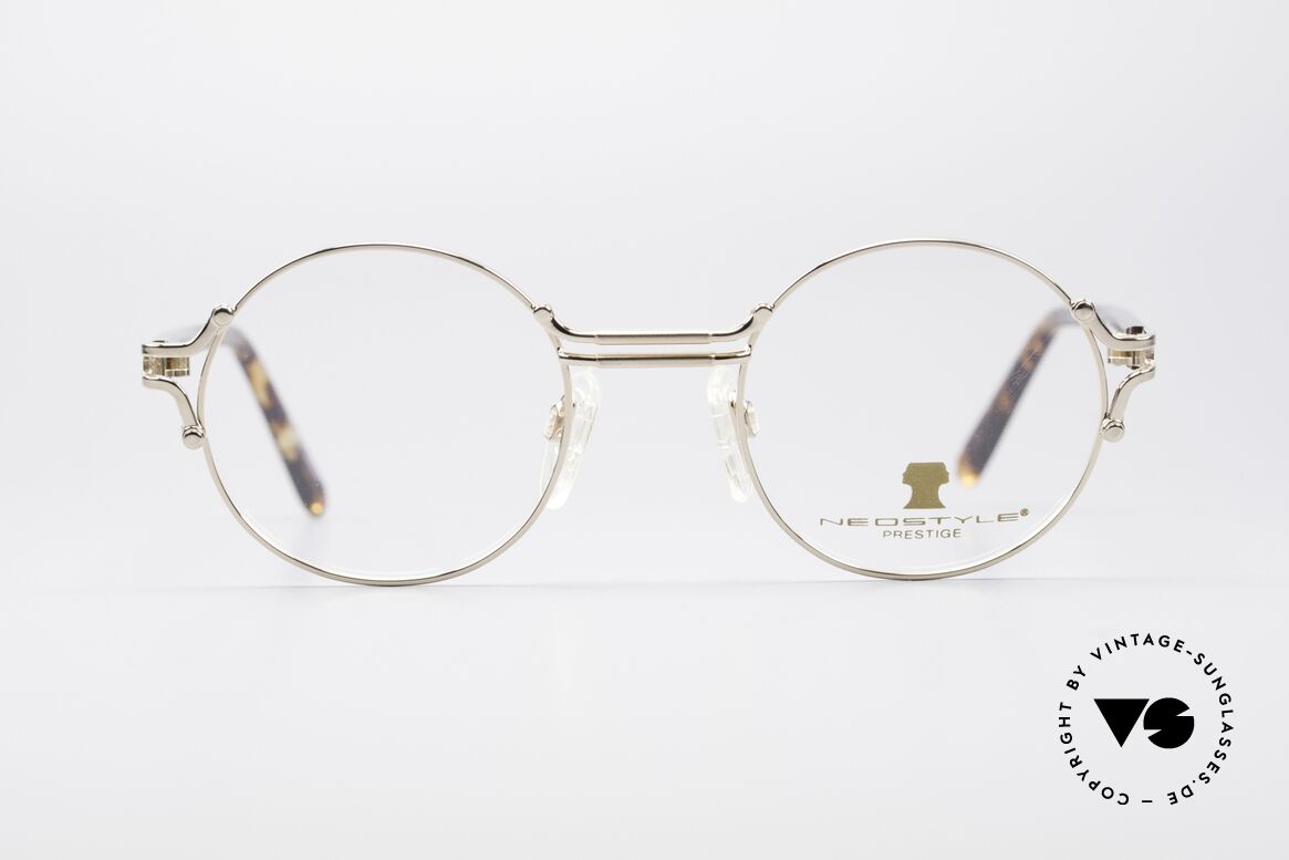 Neostyle Academic 8 Runde Vintage 80er Brille, Neostyle Academic 8 Prestige vintage Fassung, Passend für Herren und Damen