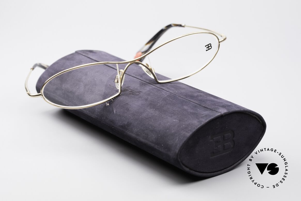Bugatti 343 Odotype Herren Vintage Designer Brille, Größe: medium, Passend für Herren