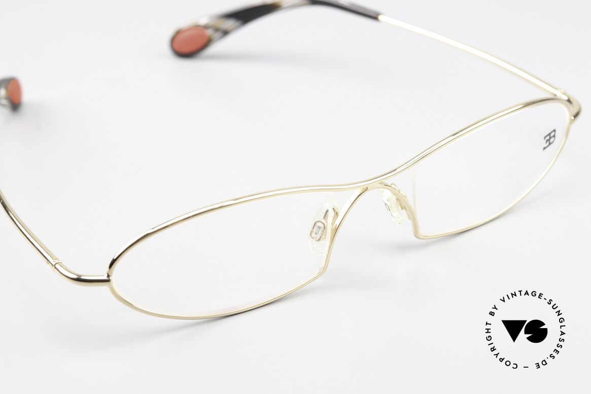 Bugatti 343 Odotype Herren Vintage Designer Brille, circa 20 Jahre altes Einzelstück; ungetragen!, Passend für Herren