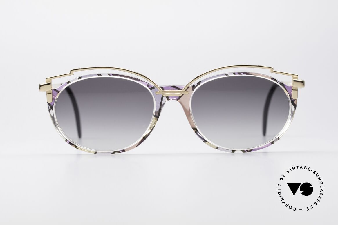 Cazal 358 90er Creation Cazal Brille, zauberhafte 90er vintage Cazal Designer-Sonnenbrille, Passend für Damen