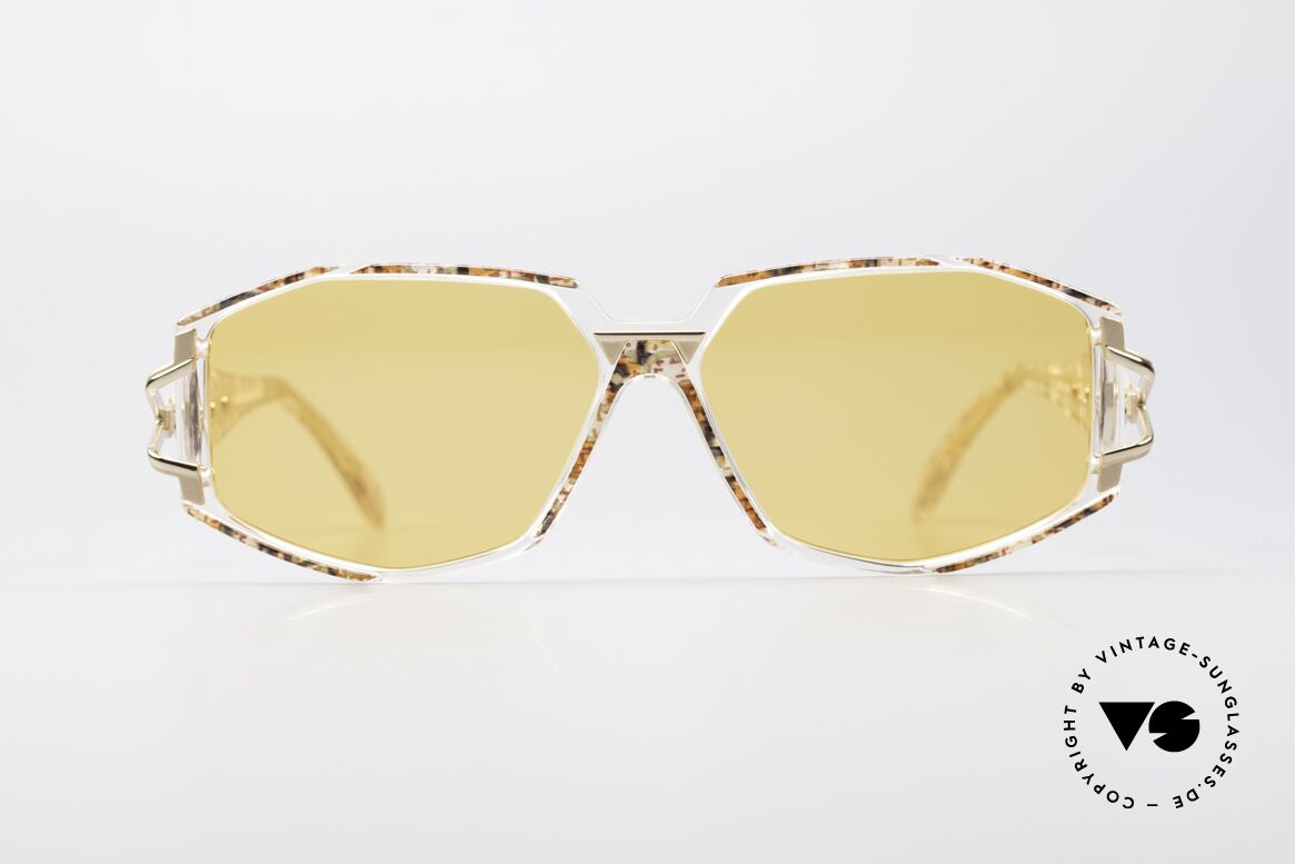 Cazal 368 90er Hip Hop Designerbrille, schmuckvolles Cazal Design der frühen 90er Jahre, Passend für Damen